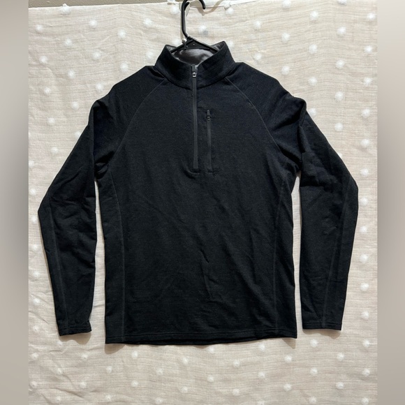 FREE FLY Men's Sweater 1/4 Zip Pullover S - Picture 1 of 6